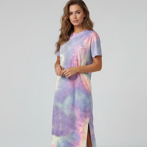 Tie Dye Maxi Dress - Picture 3 of 8